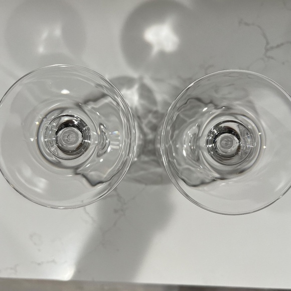 Mikasa Stephanie Platinum Rimmed Wine Glasses; NWOT - Picture 3 of 6
